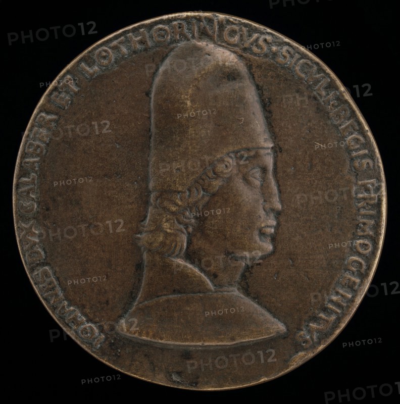 Jean d'Anjou, 1426-1470, Duke of Calabria and Lorraine [obverse], 1464.