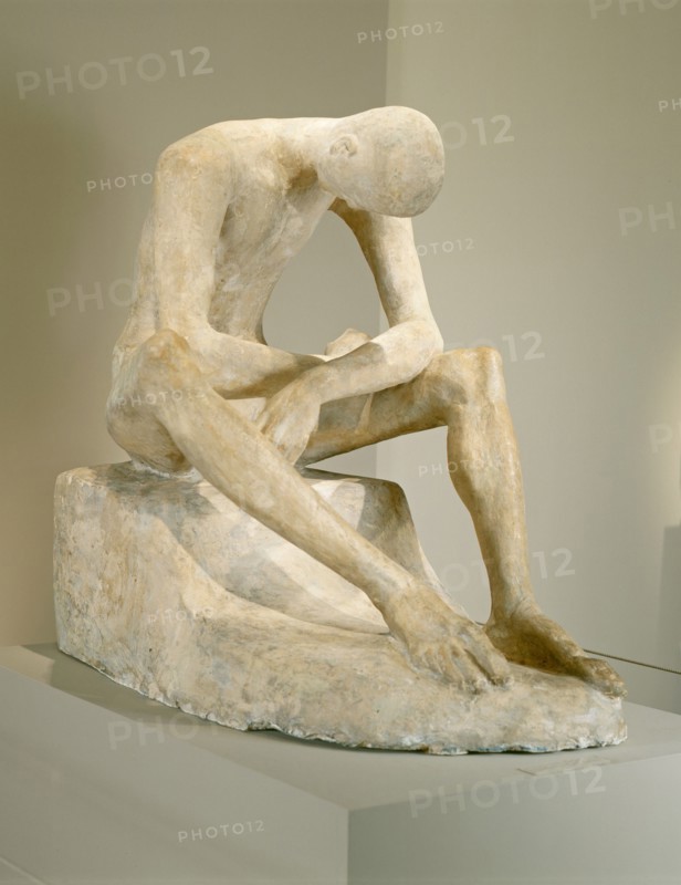 Seated Youth, 1917.