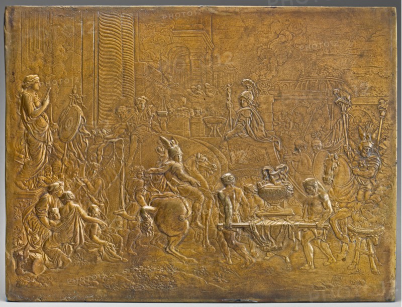 Entry of Alexander the Great into Babylon, or The Triumph of Alexander, 18th century.