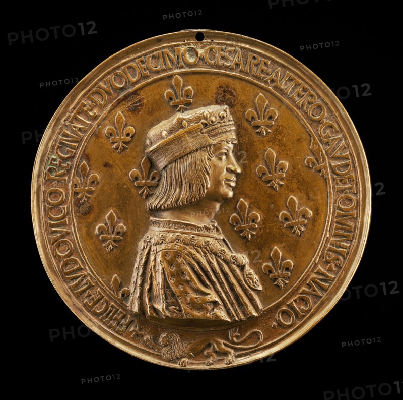 Louis XII, 1462-1515, King of France 1498 [obverse], 1499/1500.