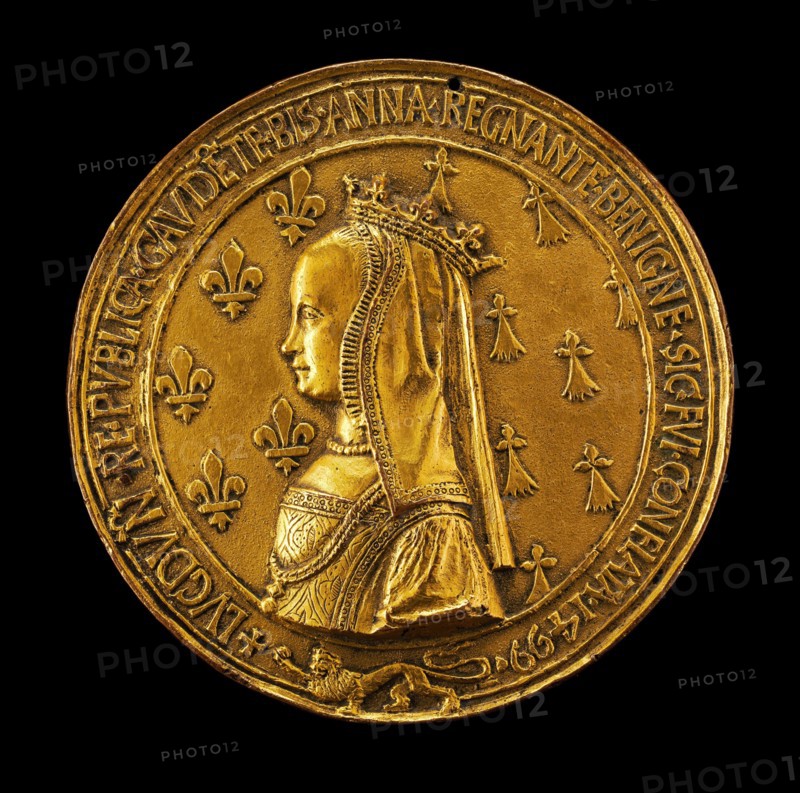 Anne of Brittany, 1477-1514, Wife of Louis XII 1498 [reverse], 1499/1500.