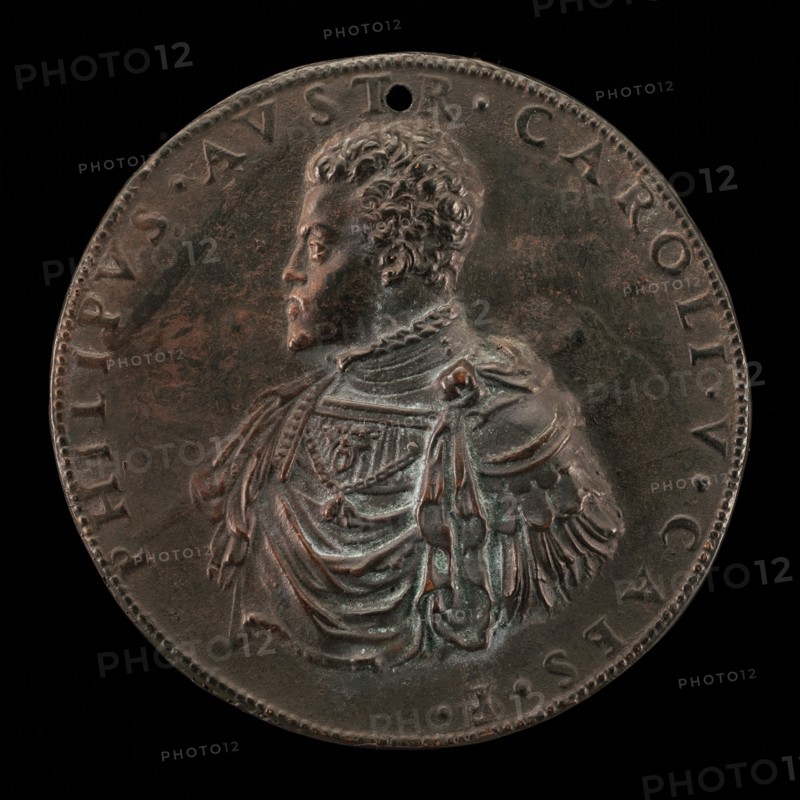 The Future Philip II of Spain as Prince of Austria [obverse], 1548/1549.