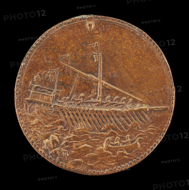 Galley and Small Boat [reverse], 1541.