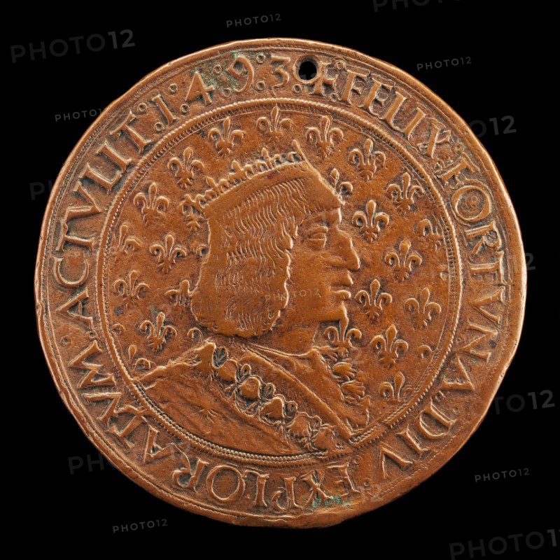 Charles VIII, 1470-1498, King of France 1483 [obverse], 1493/1494.