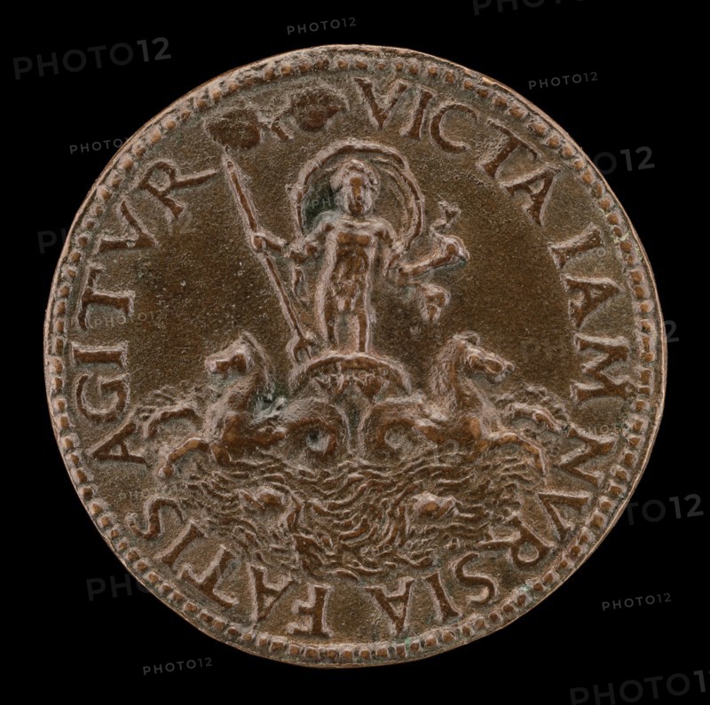 Neptune in a Sea-Car [reverse].