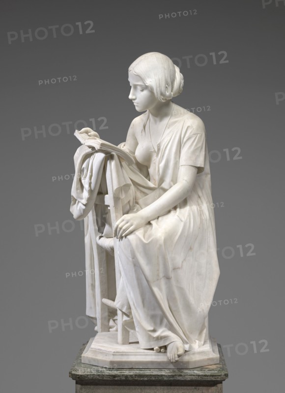 The Reading Girl (La Leggitrice), model 1856, carved 1861.