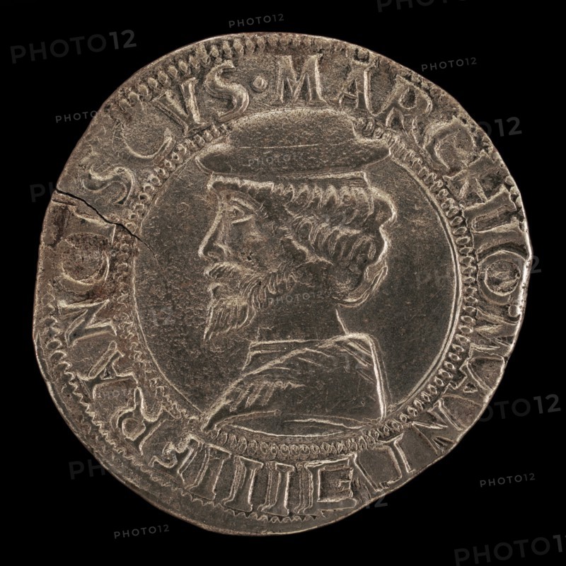 Francesco II Gonzaga, 1466-1519, 4th Marquess of Mantua 1484 [obverse], 16th century.