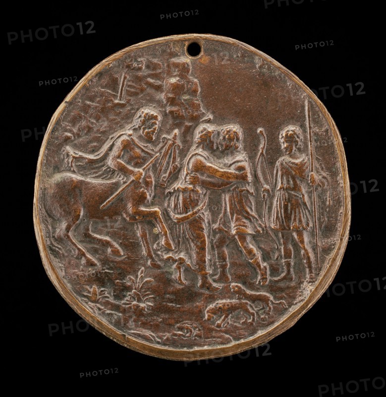 Achilles Taking Leave of Thetis and Chiron, first quarter 16th century.