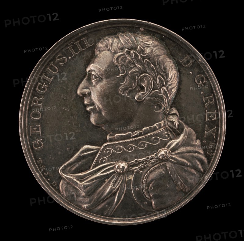 Death of King George III [obverse], 1820.