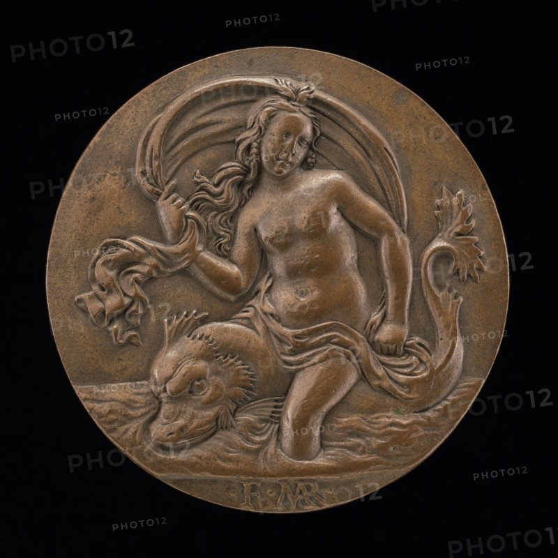 A Nymph on a Dolphin.