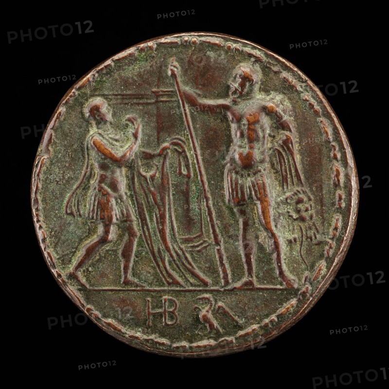 A Messenger Brings Hercules the Shirt of Nessus [reverse], c. 1525/1550.