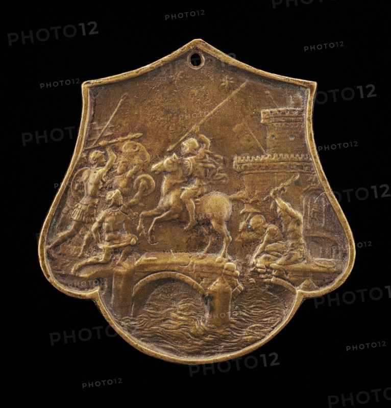 Horatius Cocles Defending the Bridge, second half 15th century.