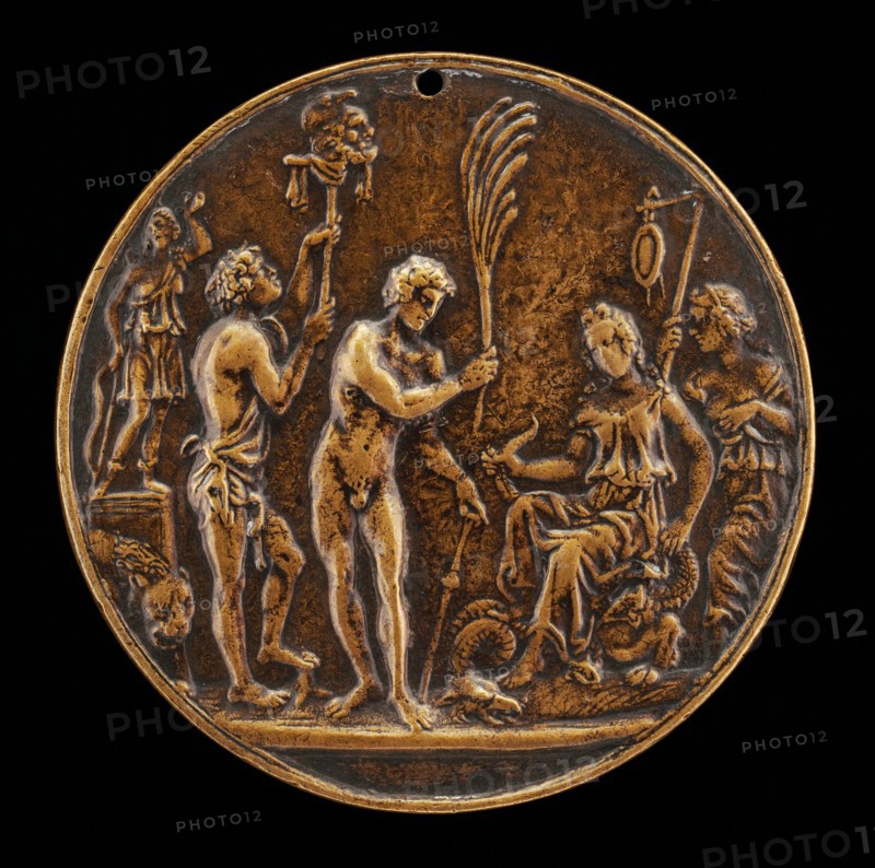 Allegorical Scene - Sacrifice to Diana, second half 15th century.