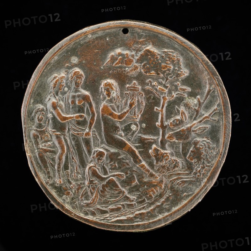 Orpheus Playing to the Animals, fourth quarter 15th century.