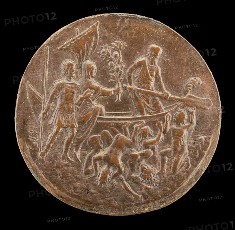 Aeneas Descending to the Underworld, fourth quarter 15th century.