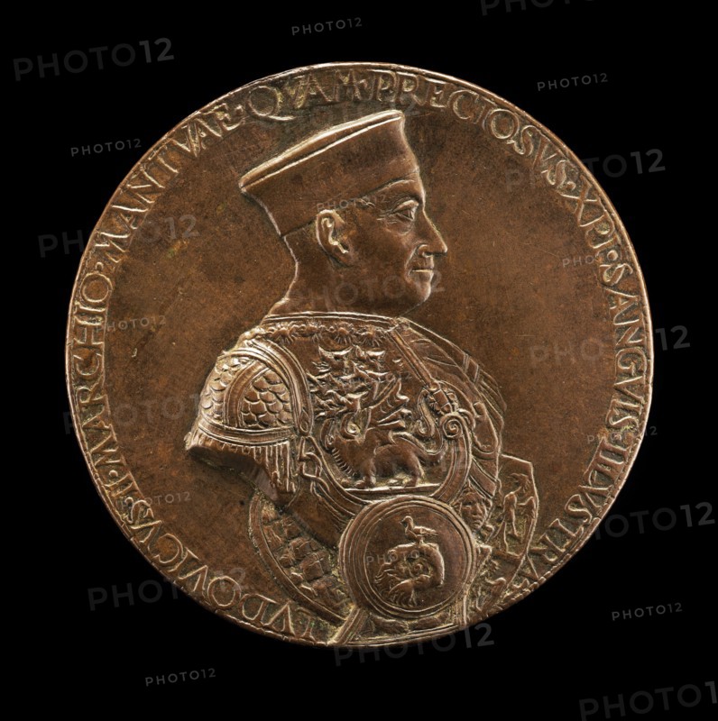 Lodovico III Gonzaga, 1414-1478, 2nd Marquess of Mantua 1444 [obverse], 1475.