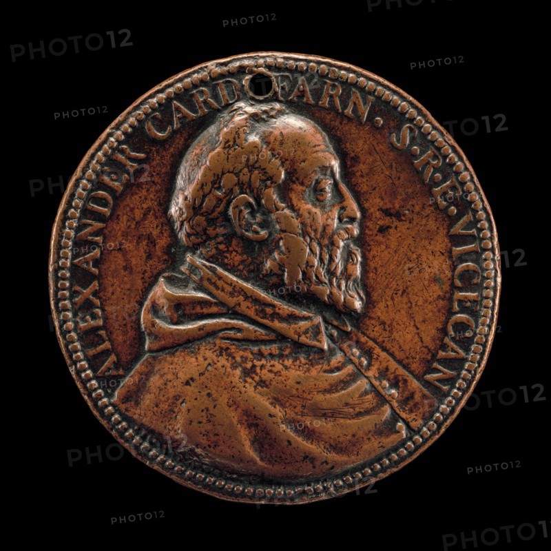 Cardinal Alessandro Farnese, 1520-1589 [obverse], 1575.