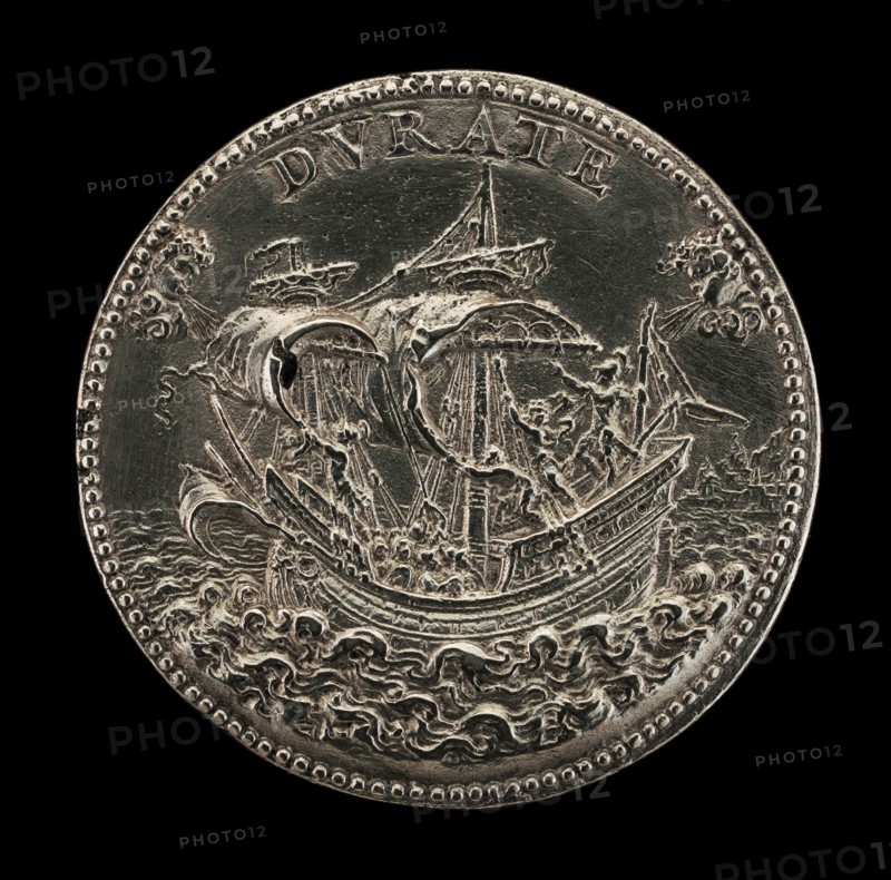 Ship at Sea [reverse].