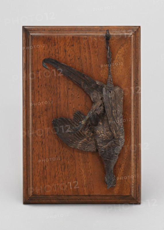 Dead Pheasant Mounted on a Board, model 1846, cast by 1929.