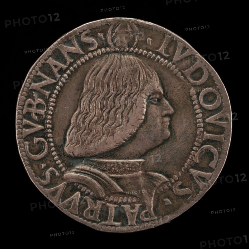 Lodovico Maria Sforza, called il Moro, 1451-1508, Regent 1480-1494 (reverse), 1481/1494.