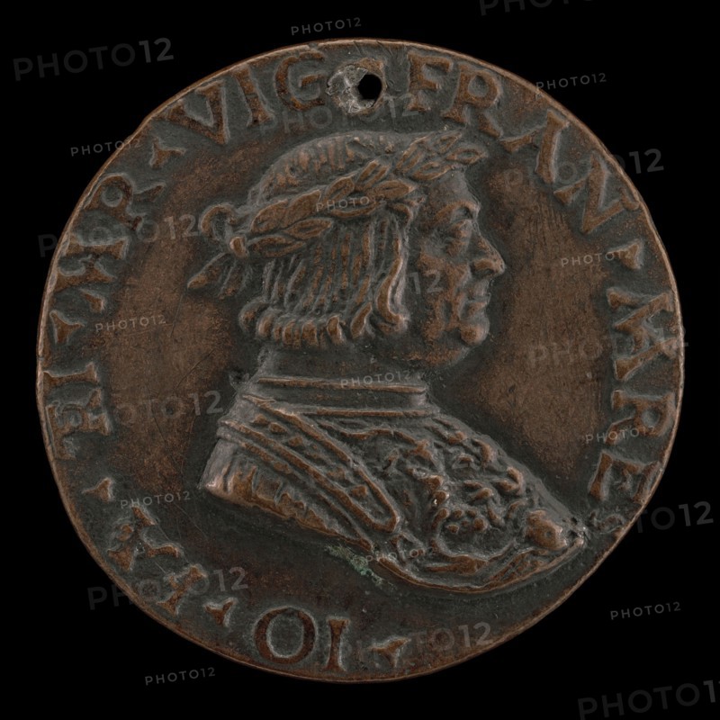 Gian Giacomo Trivulzio as a Laureate Warrior [obverse], early 16th century.