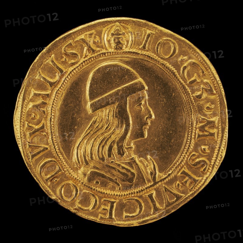 Giangaleazzo Maria Sforza, 1469-1494, 6th Duke of Milan 1476 [obverse], 1500-1599.