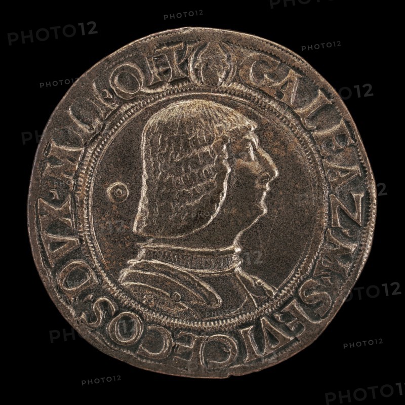 Galeazzo Maria Sforza, 1444-1476, 5th Duke of Milan 1466 [obverse], 16th century.