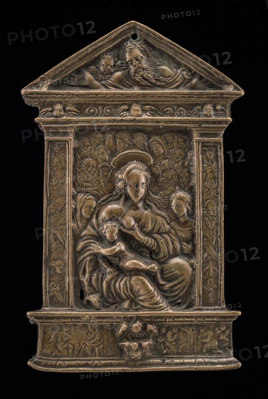 Madonna and Child with Saints, late 15th - early 16th century.