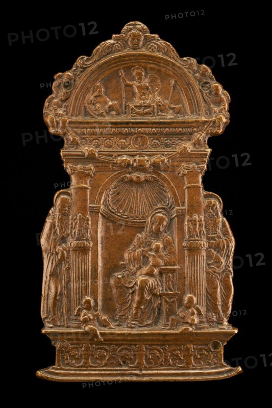 Madonna and Child with Saints, late 15th - early 16th century.