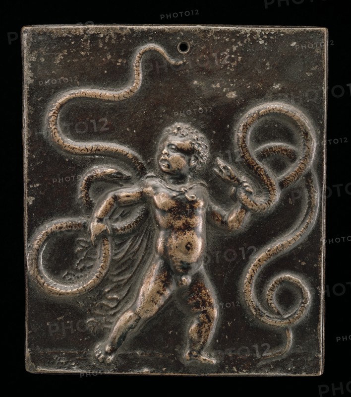 The Infant Hercules Strangling the Serpents, late 15th - early 16th century.