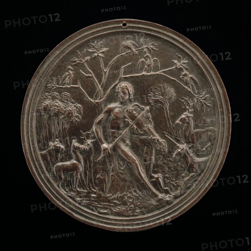 Orpheus Playing to the Animals, late 15th - early 16th century.