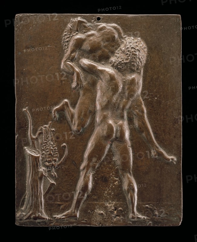 Hercules and Antaeus, late 15th - early 16th century.