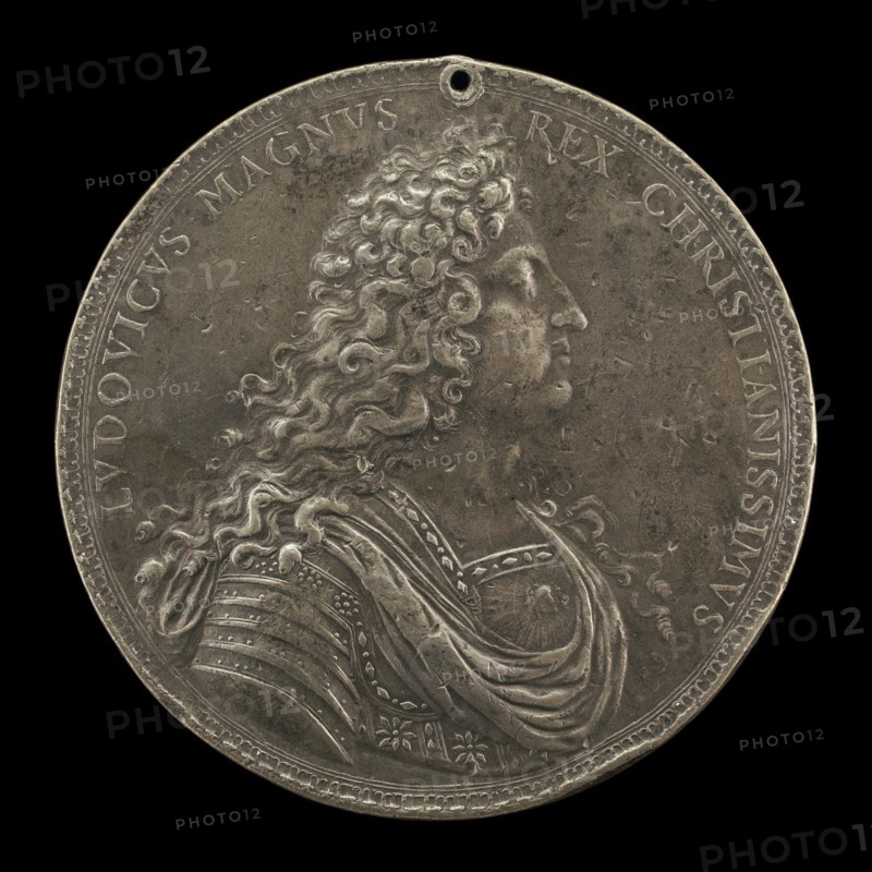 Louis XIV, 1638-1715, King of France 1643 [obverse], 1684.