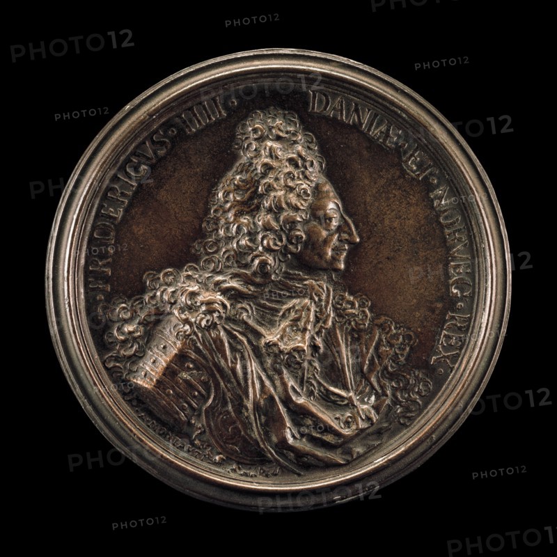 Frederick IV, 1671-1730, King of Denmark and Norway 1699 [obverse], 1708.
