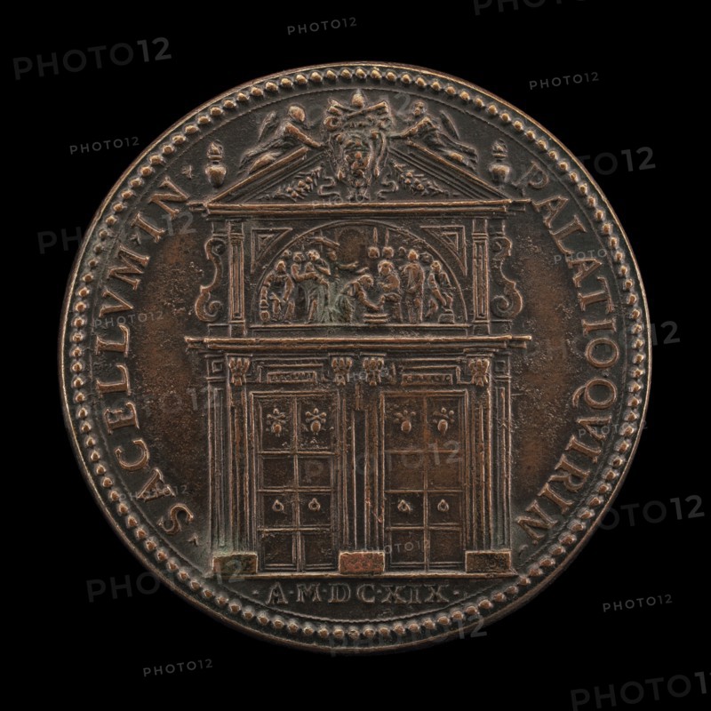 Entrance Portal of the Cappella Paolina [reverse], 1619.