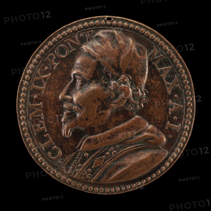Clement IX (Giulio Rospigliosi, 1600-1669), Pope 1667 [obverse], 1668.