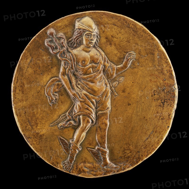 Mercury Carrying a Caduceus [reverse].
