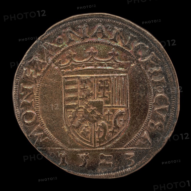 Crowned Shield [reverse], 1523.