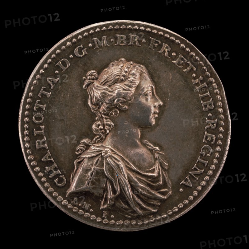 Coronation of Queen Charlotte [obverse], 1761.