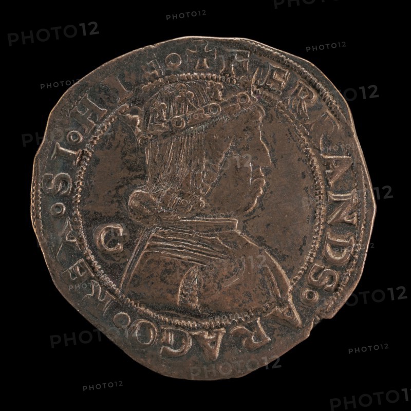 Ferdinand (Ferrante) I of Aragon, 1423-1494, King of Naples 1458 [obverse], 15th century.