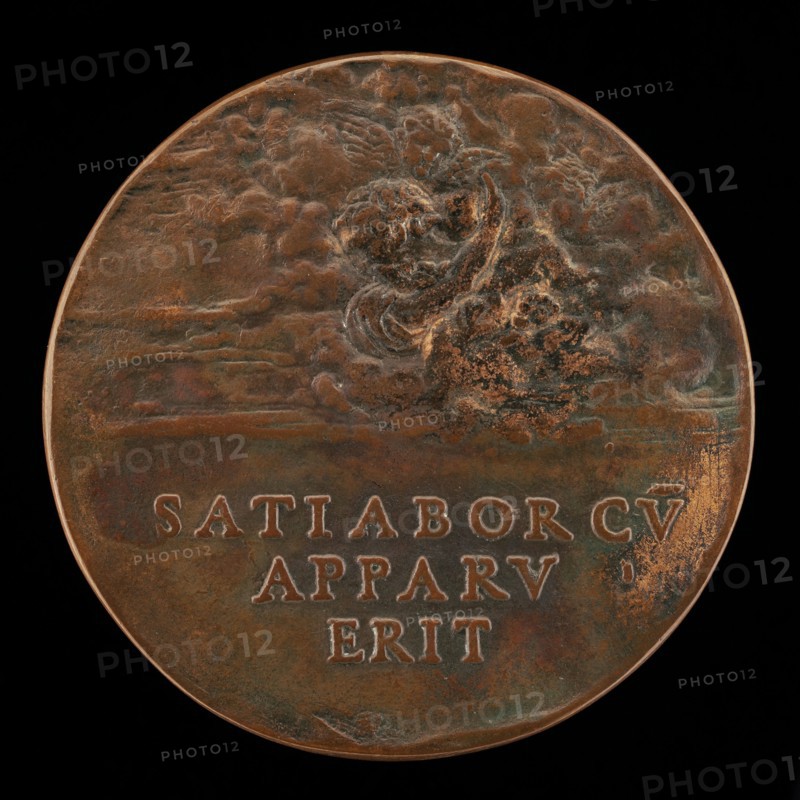 God the Father in the Clouds [reverse], 1485.