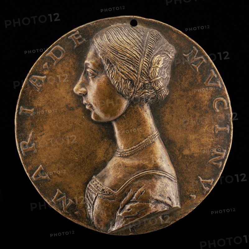 Maria de' Mucini [obverse], c. 1475.