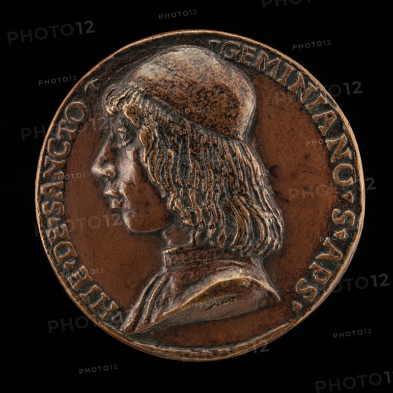 Girolamo Ridolfi of San Gimignano, 1465-1526, Apostolic Secretary, Consistorial Advocate, and Knigh...[obverse], c. 1485.