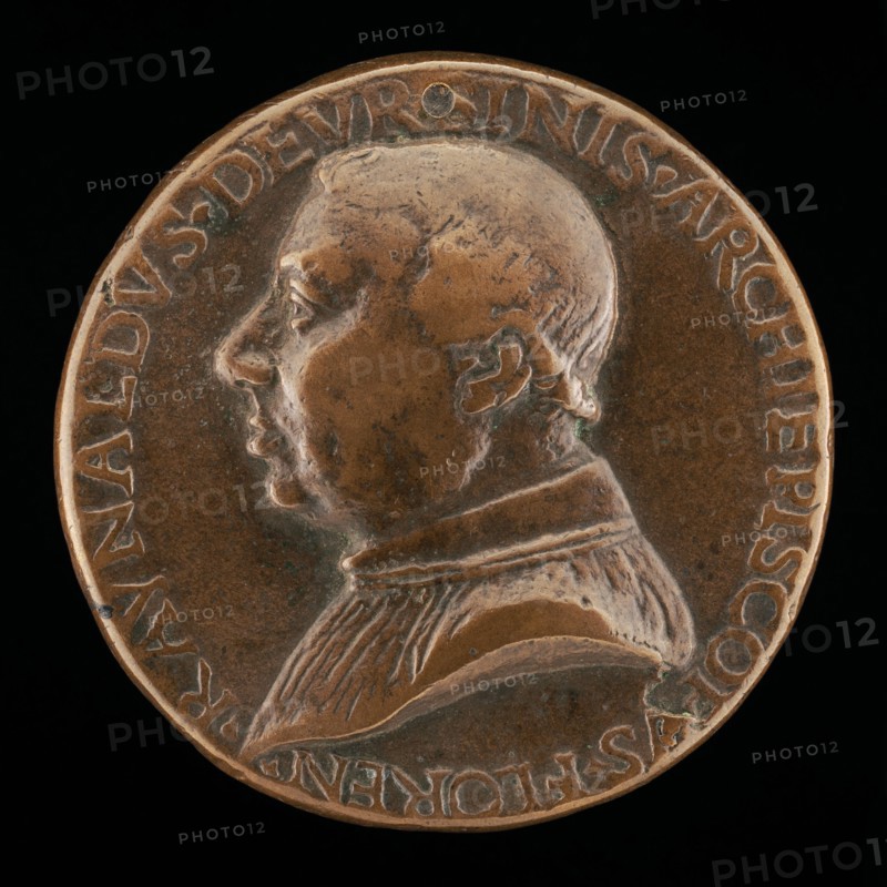 Rinaldo Orsini, d. 1510, Archibishop of Florence 1474 [obverse], probably 1485.