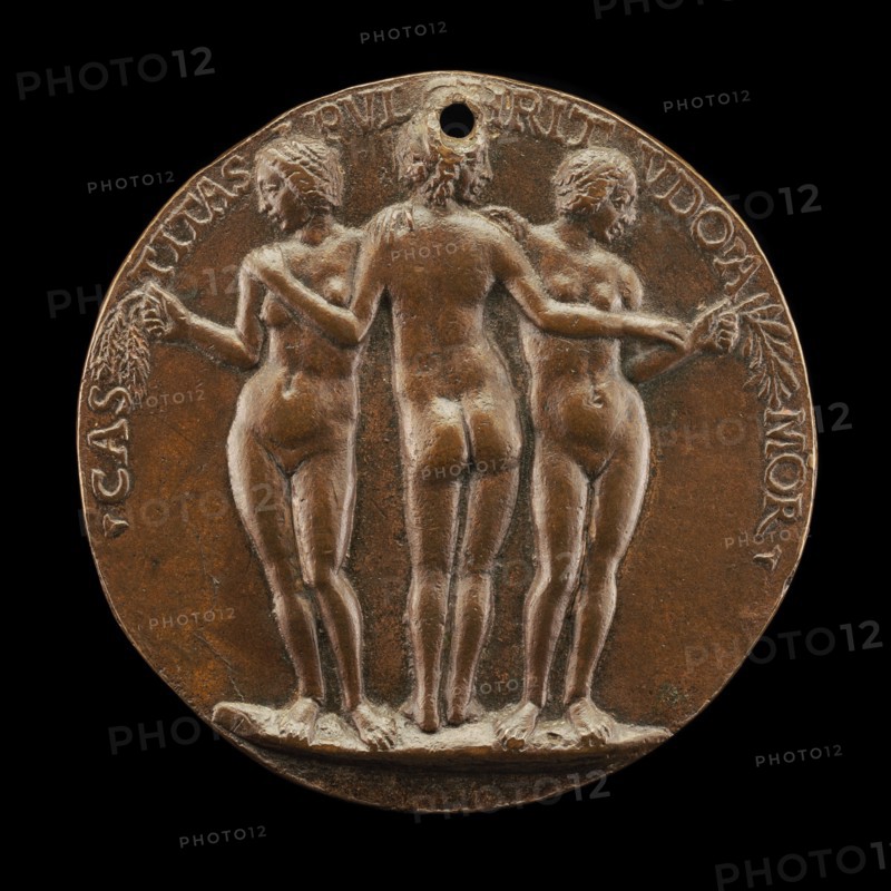 The Three Graces [reverse], c. 1486.