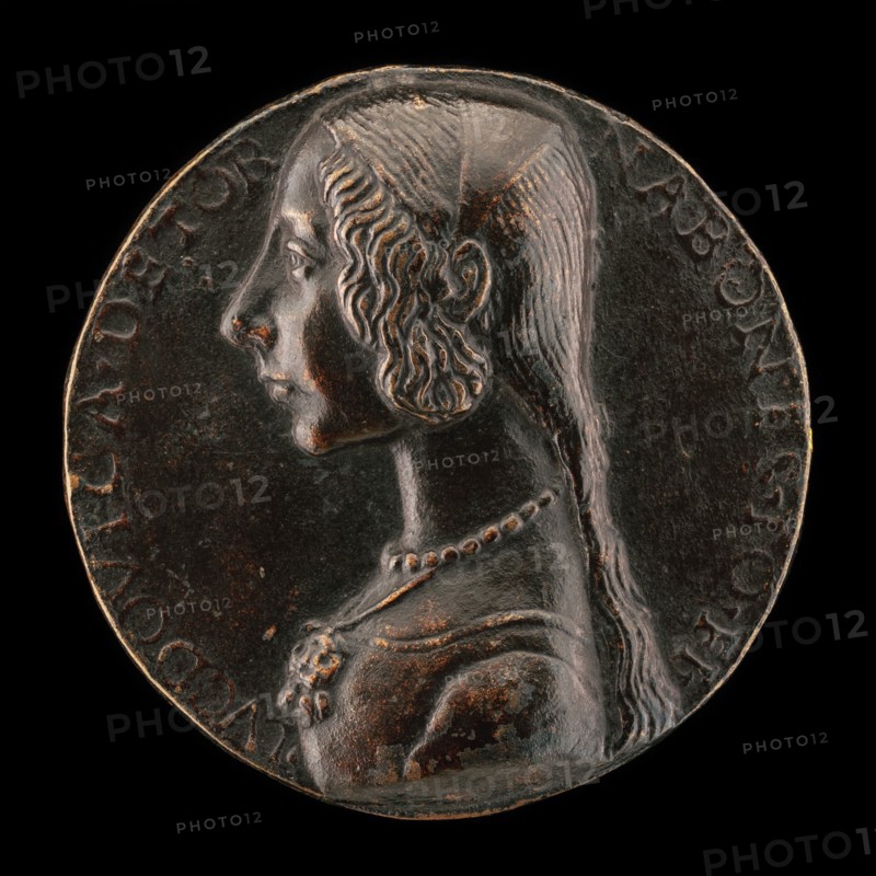 Lodovica Tornabuoni, Daughter of Giovanni Tornabuoni [obverse], c. 1485/1486.