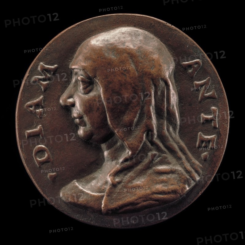 Possibly Diamante de' Medici, Wife of Giovanni Capponi [obverse], second half 15th century.