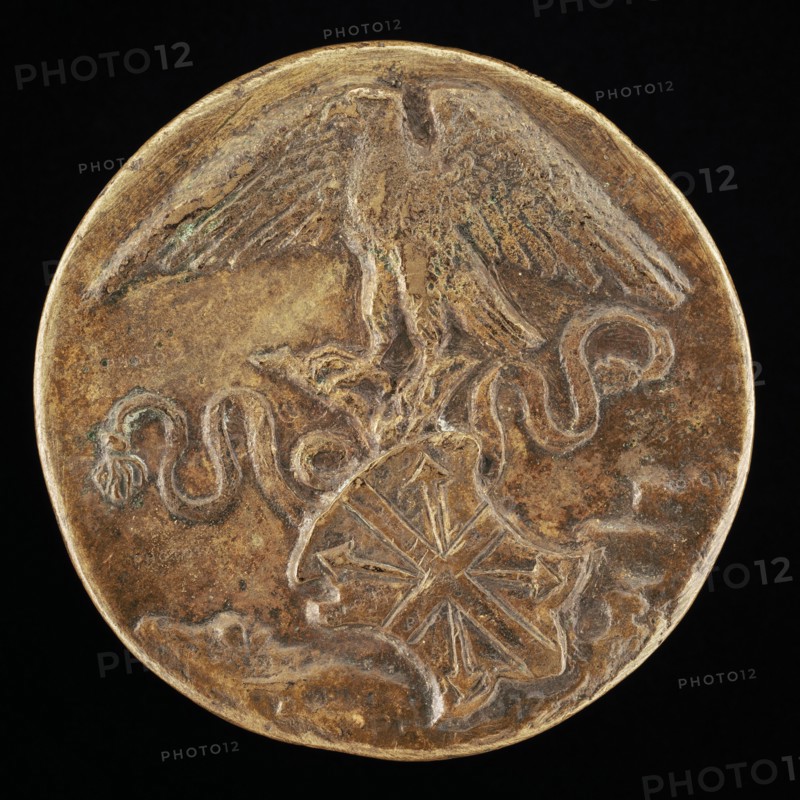 Eagle and Machiavelli Shield [reverse], c. 1480/1485.