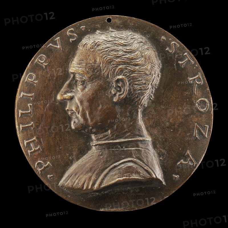 Filippo Strozzi, 1428-1491, Florentine Merchant-Prince [obverse], 1489.