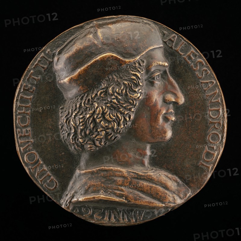 Alessandro di Gino Vecchietti, 1472-1532 [obverse], c. 1498.